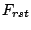 $ F_{rst}$