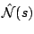$ \hat{\mathcal{N}}(s)$