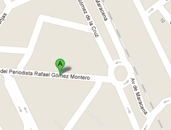 Location of the Research Center on Information and Communication Technologies (CITIC-UGR)