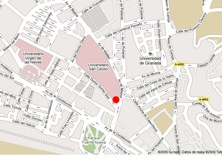Mapa localizacion departamento